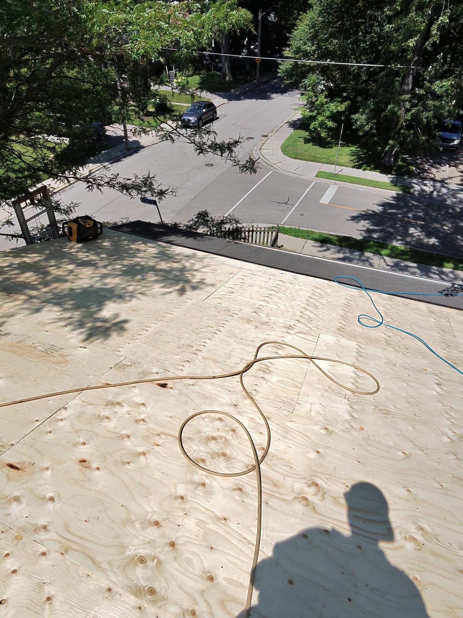 Resheet Over Wood Deck — Etobicoke Wood Deck Resheet in Etobicoke, ON