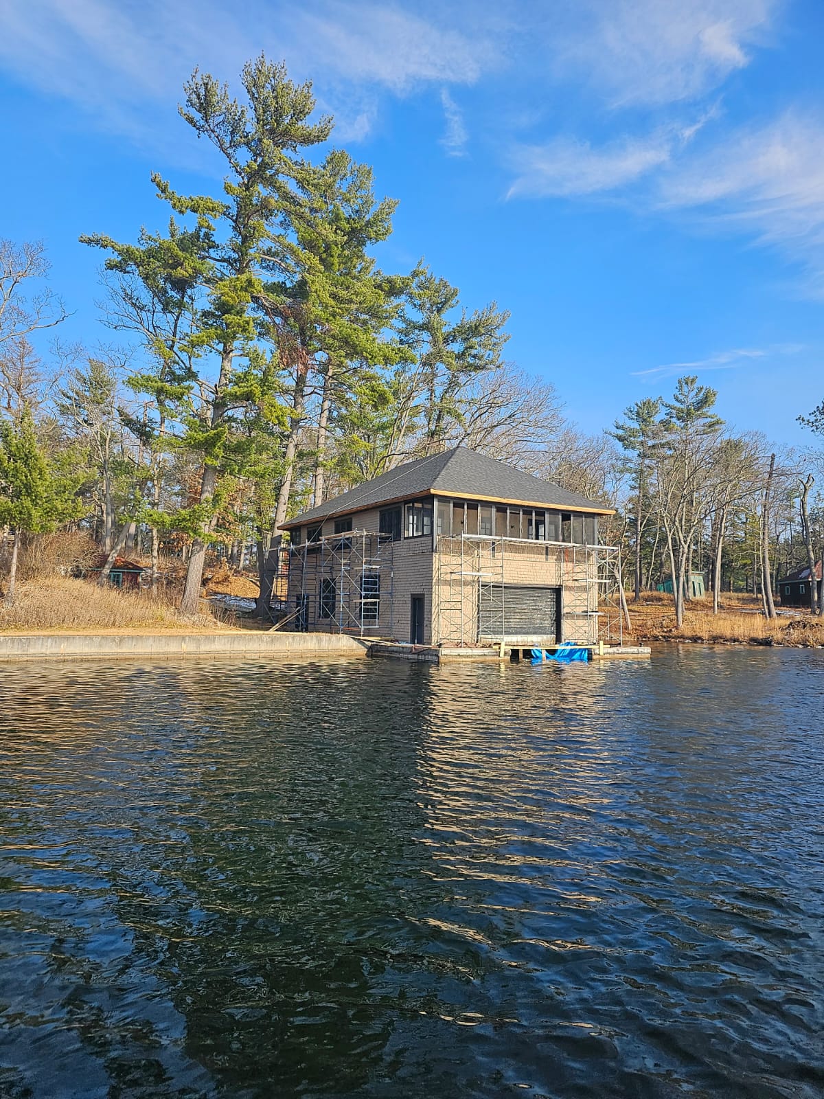 Field Photo — Muskoka Boathouse in Ontario