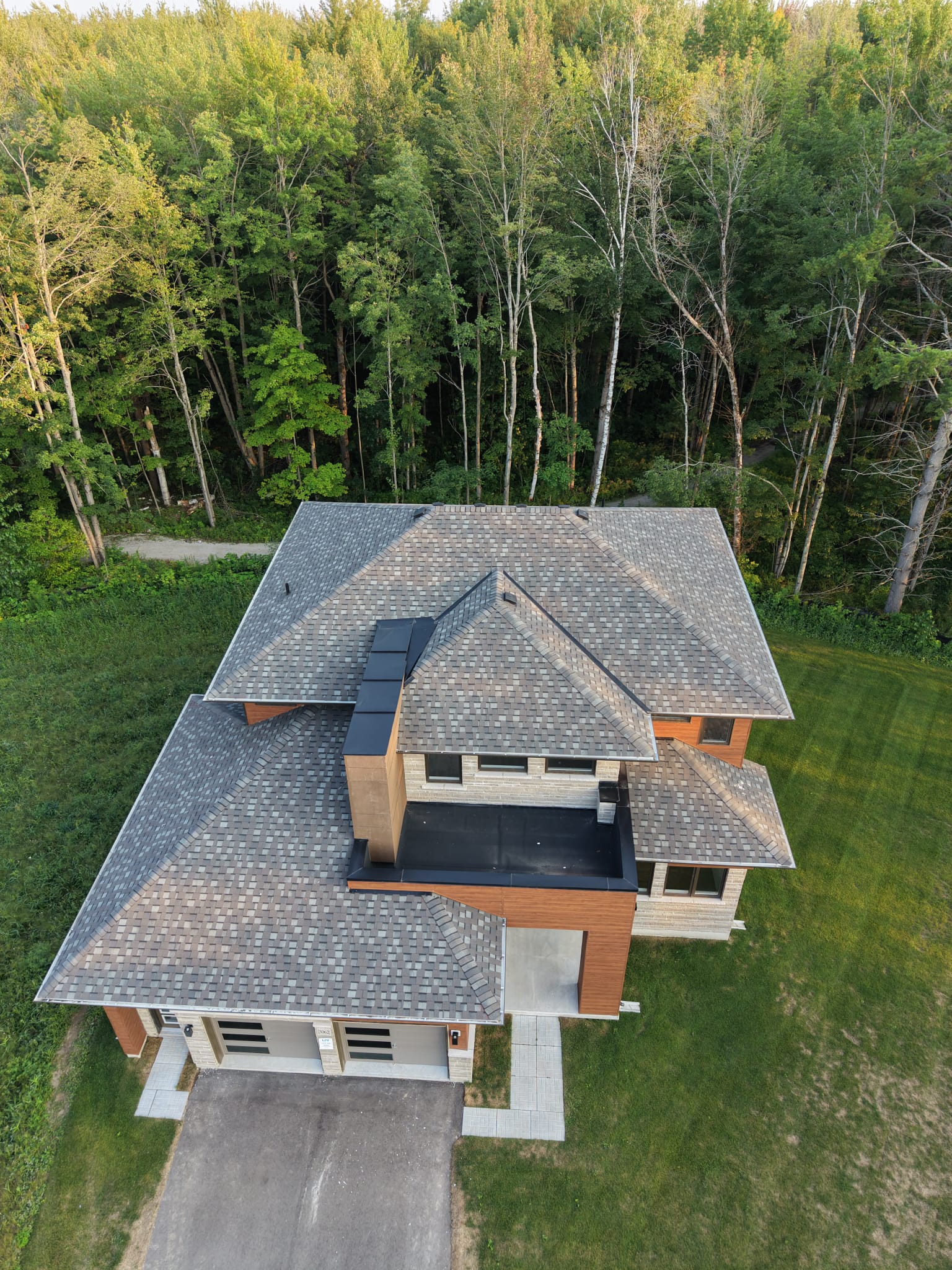 Townhouse Roofing — Orillia Townhomes in Orillia, ON