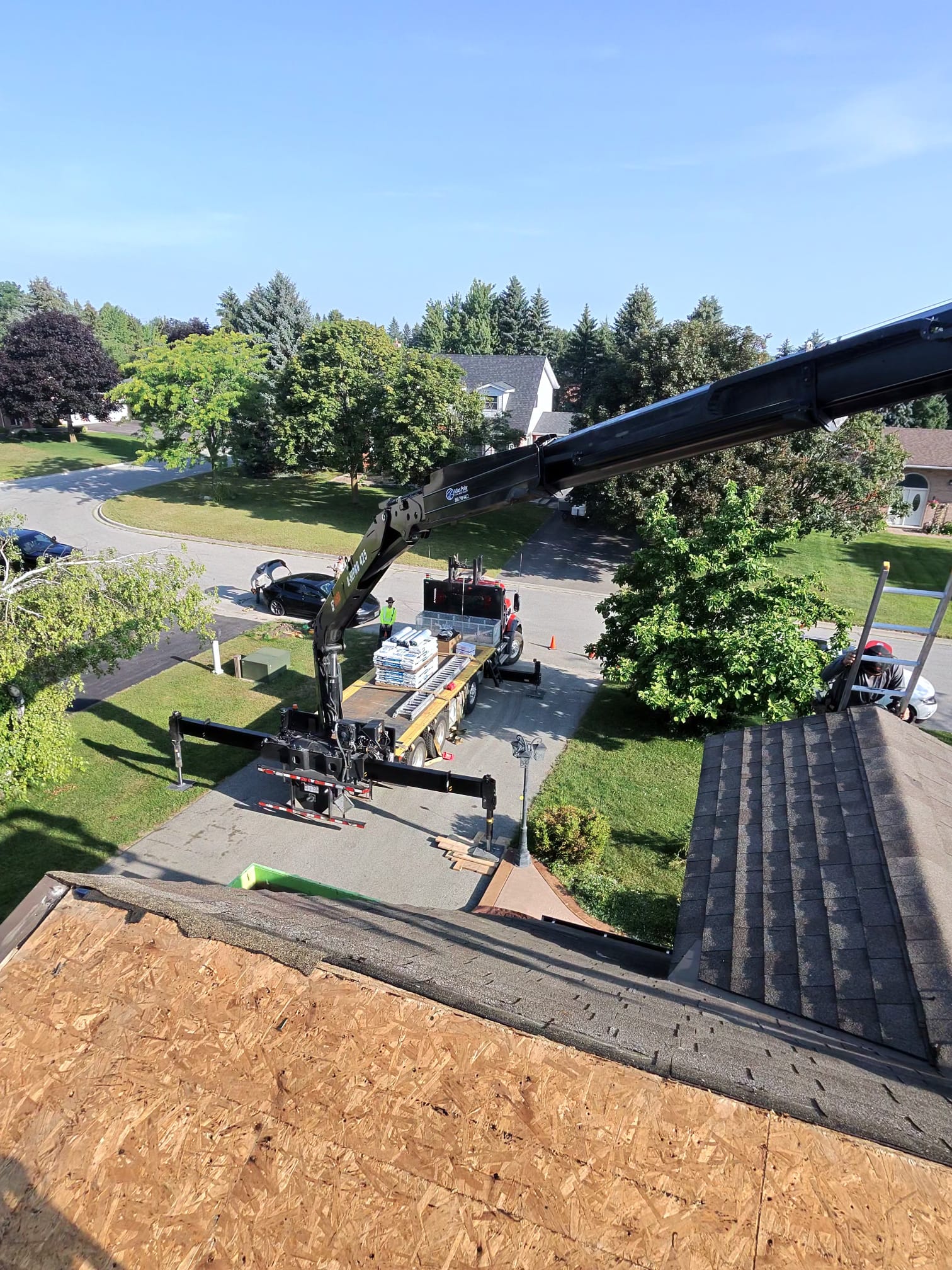 Townhouse Roofing — Orillia Townhomes in Orillia, ON